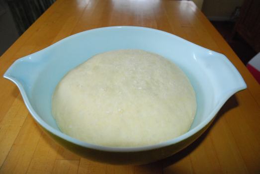 Risen dough