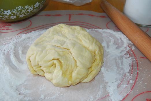Deflated dough